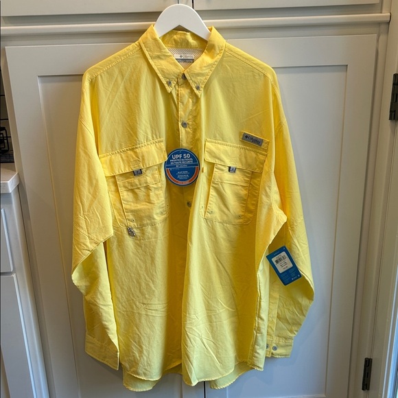 Columbia Men's PFG Bahama II UPF 30 Long Sleeve Fishing Gorpcore Shirt XLT - Picture 4 of 8